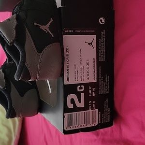 Jordan's back crib shoes